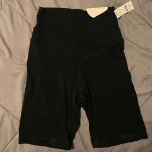 Cross waist bike shorts